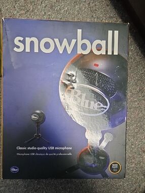 Blue Snowball USB Microphone - Gloss Black